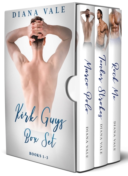 Kirk Guys Books 1-3: Steamy M/M Contemporary Gay New Adult Romance