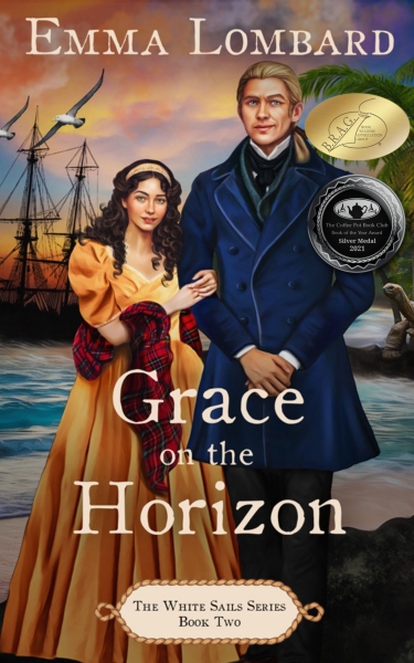 Grace on the Horizon (The White Sails Series Book 2)  - HISTORICAL ROMANCE