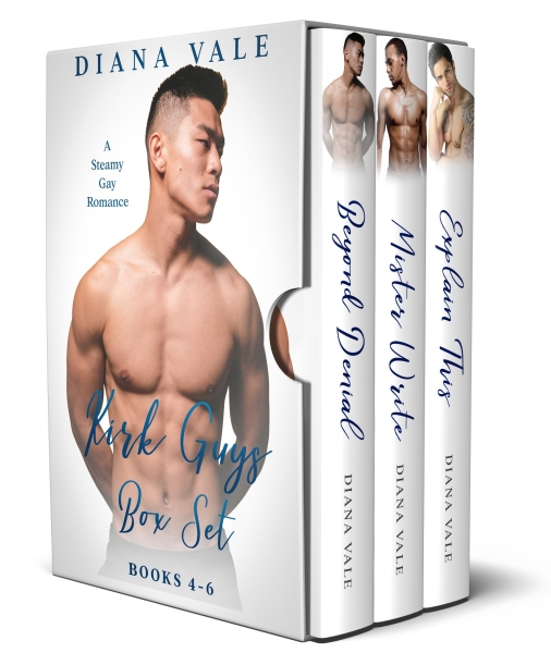 Kirk Guys Books 4-6: Steamy M/M Contemporary Gay New Adult Romance