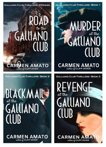 The Galliano Club Prohibition crime thriller series